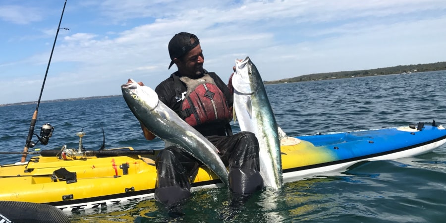 Portland Kayak Kingfish | Rob Maya | Australian Lure Fishing