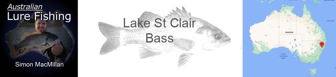 Lake St Clair bass with Simon MacMillan