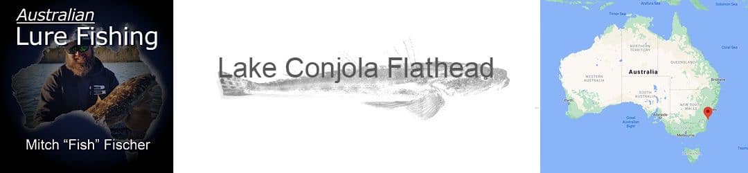Lake Conjola flathead with Mitch Fisher cover image