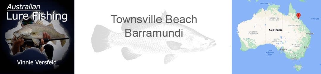 Townsville Barramundi from the beach with Vinnie Versfeld