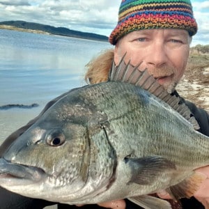 Scotto James has a refreshing take on lure fishing for black bream