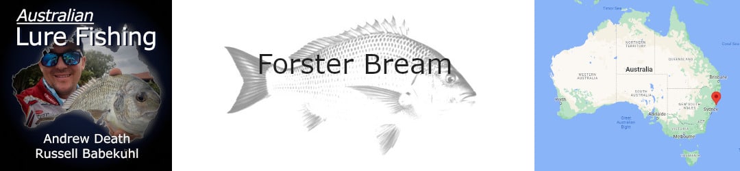 Forster bream fishing with Russell Babekuhl
