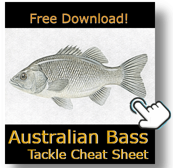 Australian Bass Tackle Cheat Sheet