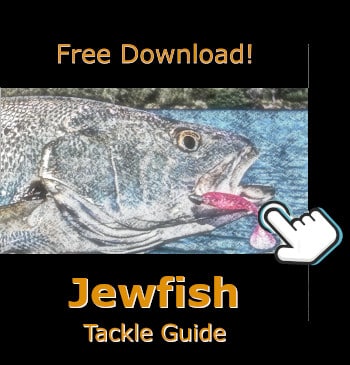 Jewfish Tackle Cheat Sheet