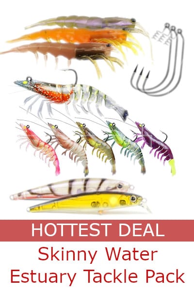 skinny water tackle pack discount lures