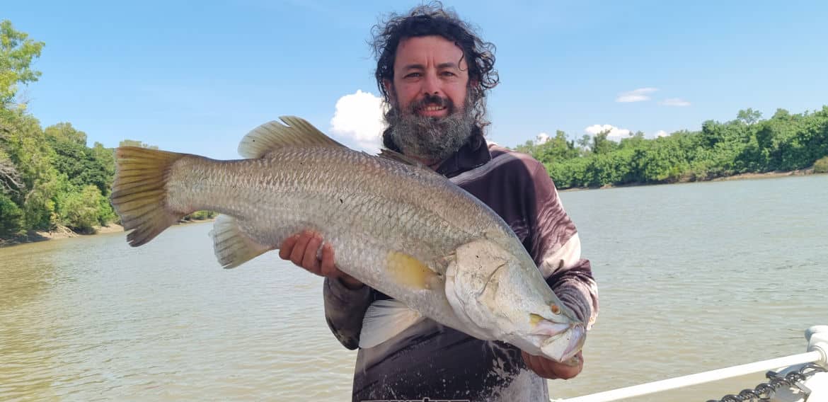 Daly River barramundi with Anthony Page