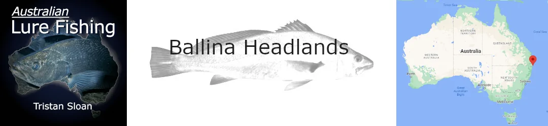 Ballina Headlands Jewfish fishing Tristan Sloan