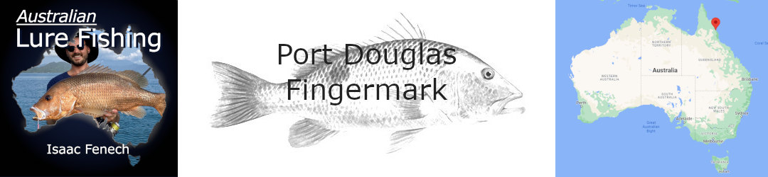 Isaac Fenech with a Port Douglas inshore fingermark bream