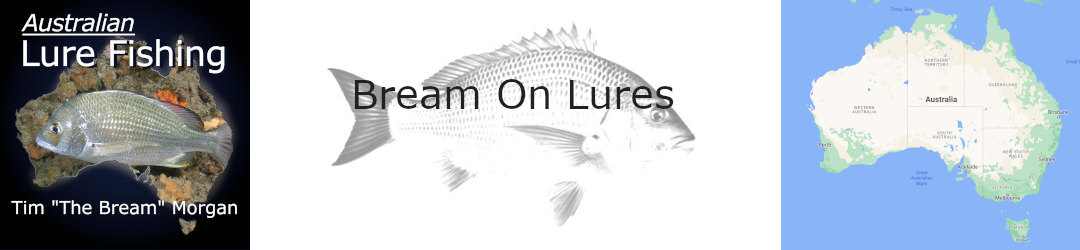Bream fishing with lures Tim Morgan